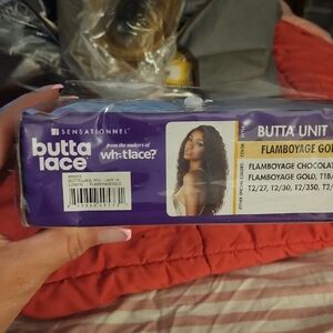 Sensationnel Butta Lace Flamboyage Gold Wig